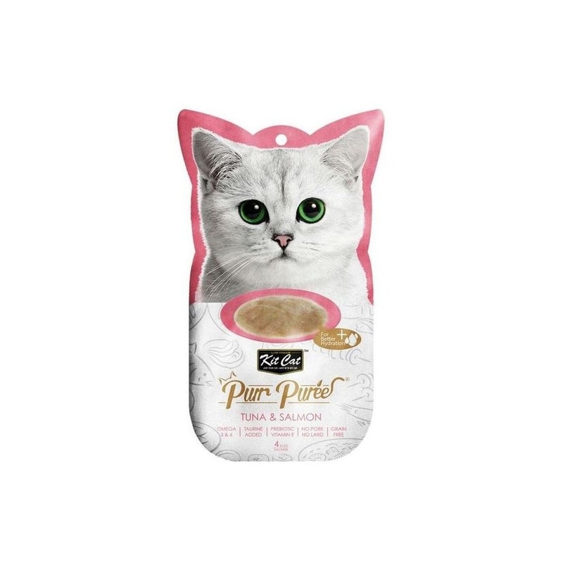 مكافآت قطط كيت كات بور بيوريه بالتونة والسلمون